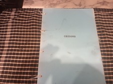 Honda CB250RS factory workshop