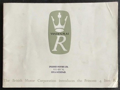 Vanden plas princess litre - vanden,