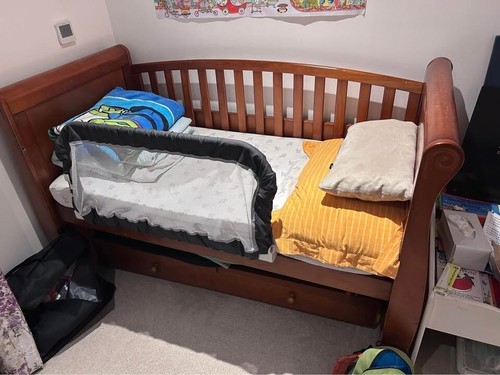 Hardwood cot bed accessories - bed, +