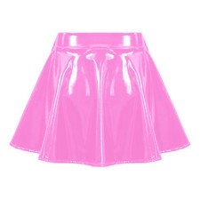 UK Womens Wet Look Dress PVC