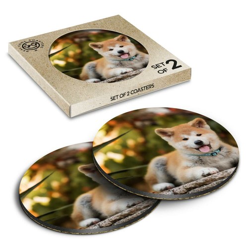 Boxed round coasters - 2,