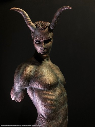 Erotic male art statue - art, torso