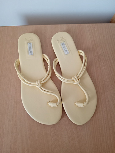 New primark pale yellow flip - primark,