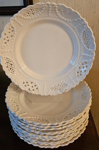 Vintage hartley green pirced - hartley, &