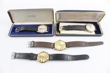 Mens Vintage Mechanical Watches Rotary Corvette Working  x 4