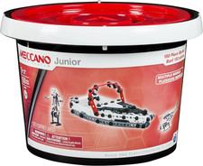Junior Meccano Construction 150-piece Bucket Model Building Kit 15104  Complete