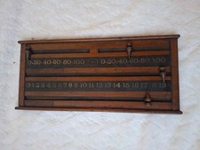Antique Vintage Billiards Snooker Scoreboard George Bussey & Co. London