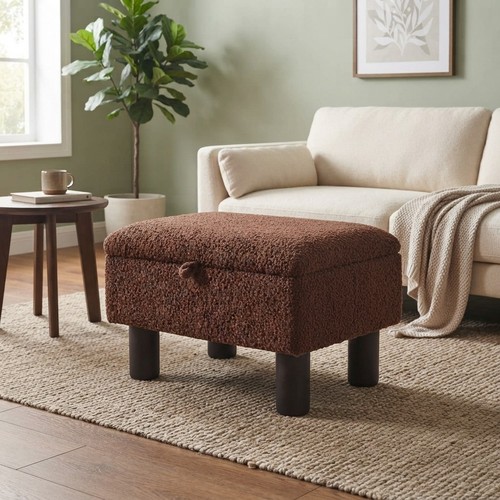 Sturdy footstool with hidden - footstool,