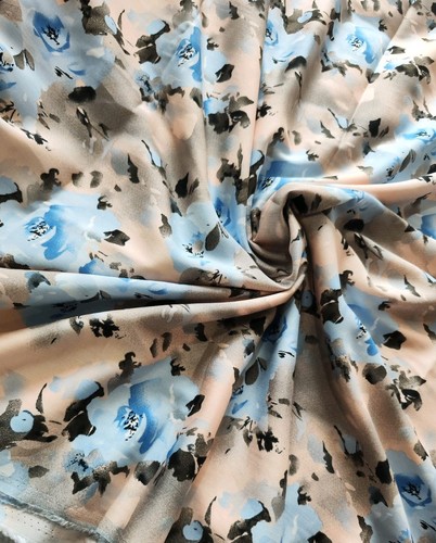 Yards printed viscose fabric - yards,