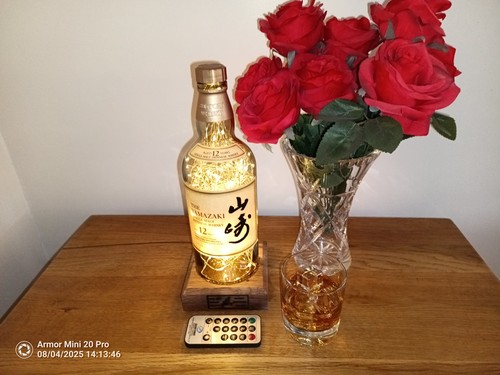 Yamazaki year whisky bottle - yamazaki,