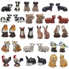 Salt & Pepper Set Animal Theme Shape Shaker Pots Container Ceramic Novelty Gift