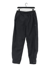 Trespass Men's Trousers L Black 100% Polyester Tapered Rain Trousers