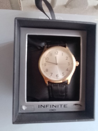 Infinite stylish watch black - watch,