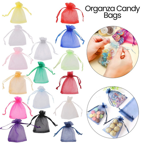 Organza gift bags sheer for - organza,