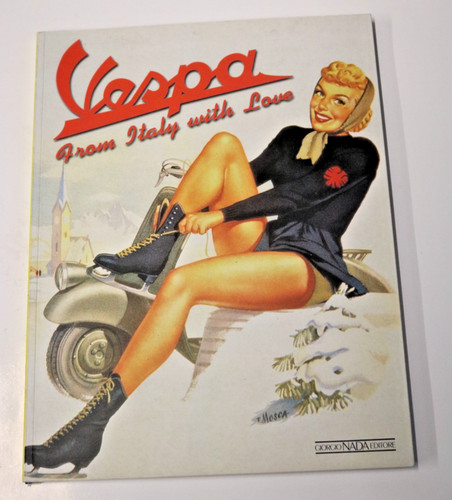 Vespa from italy - vespa, love