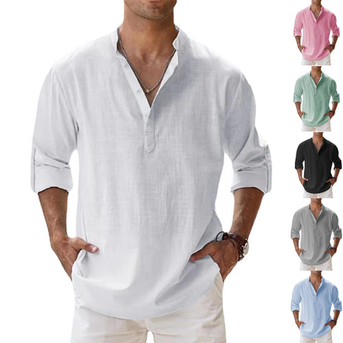 Men cotton long sleeve - cotton,