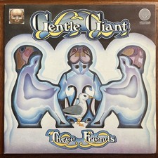 GENTLE GIANT Three Friends LP 1973 UK Vertigo ‘Spaceship’ Label Prog Rock Psych