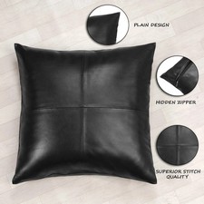 Luxury Genuine Black Sheepskin