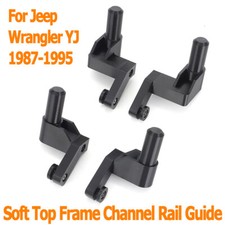 For Jeep Wrangler YJ Soft Top Frame Channel Rail Guide Left&Right Set 1987-1995