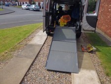 Portaramp and electric winch 300SWL