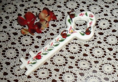 Vintage decorative chic - vintage, key