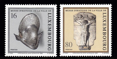 Luxembourg 999 1000 mnh - luxembourg, #999-1000