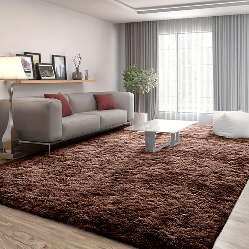 Fluffy rugs large shaggy rug - large,