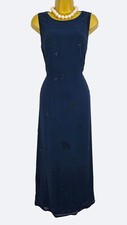 Vintage Laura Ashley Navy Blue