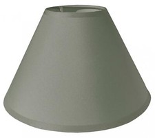 Grey Cotton Coolie Lampshade