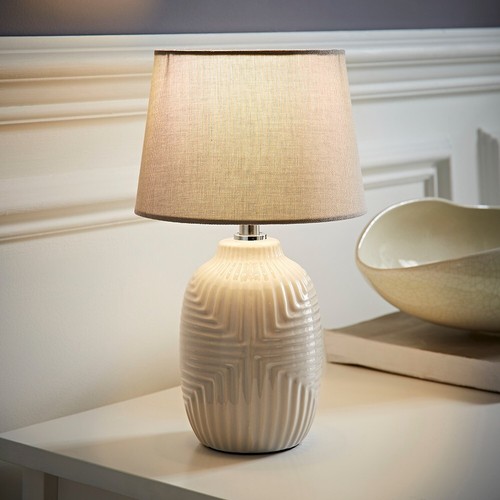 Harrison grey ribbed ceramic - harrison,