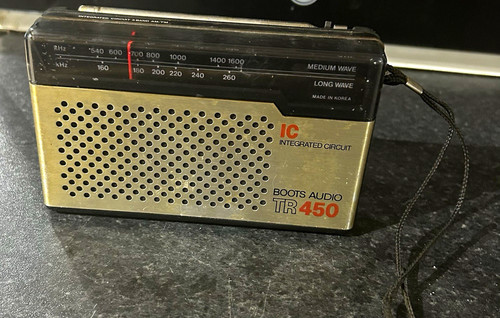 Boots audio tr450 portable - audio,