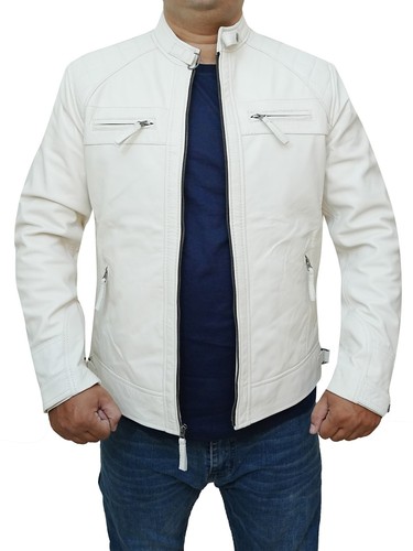 Men cafe racer - cafe, quilted