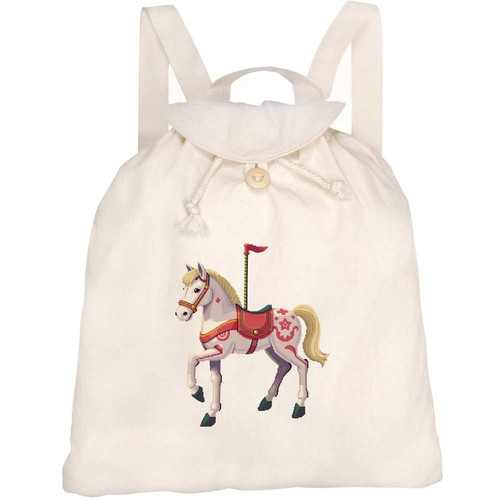 Carousel horse canvas - 'carousel,