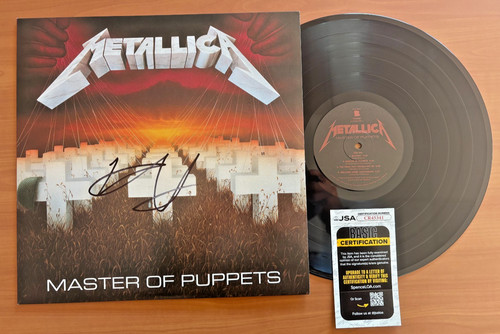 Kirk hammett signed - kirk,