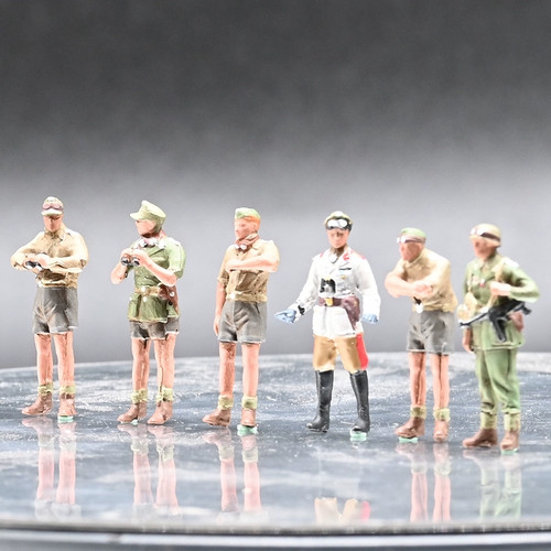 German african army with - 1/72,