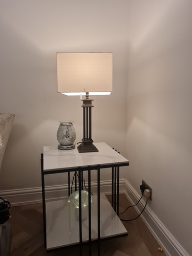 Metal lampshade base - metal,