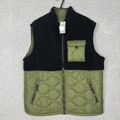 Sherpa fleece gilet - fleece, mens