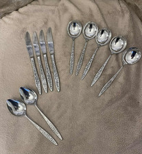 Vintage Retro Viners Mosaic cutlery 11 assorted items for spares