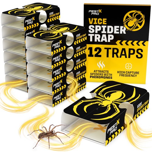 Spider traps indoor pack - traps,