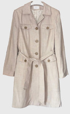 PRINCIPLES CREAM COAT LINEN