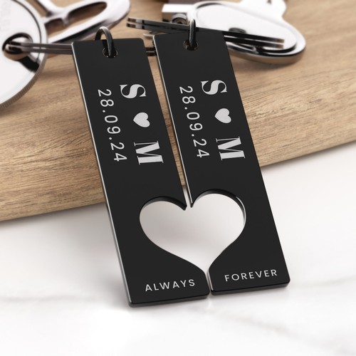 Valentines keyring pair set - keyring,
