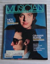 Vintage Magazine Musician 1982