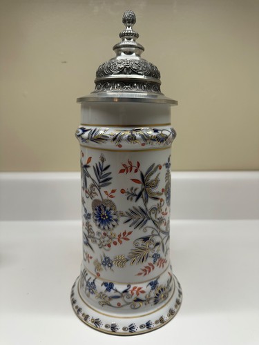 Bavarian porcelain beer stein - porcelain,