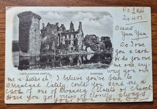 1902 caerlaverock castle - 1902,