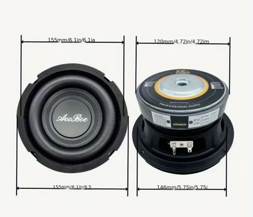 New car subwoofer - 6.5”,