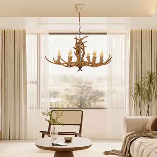 Antler resin art - antler, chandelier