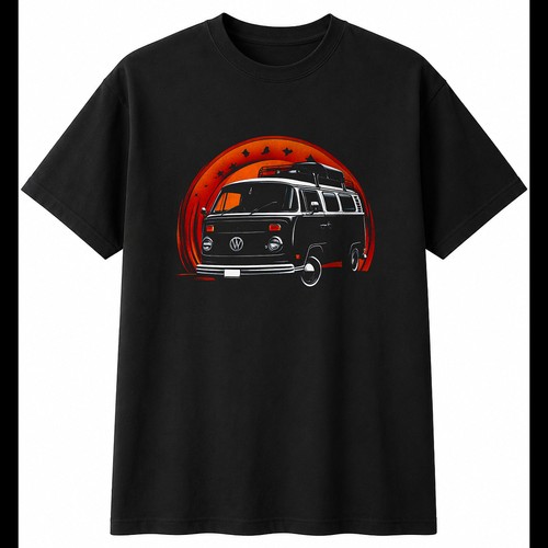 Airbrush camper van - camper,