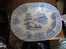 Large antique Albion pattern