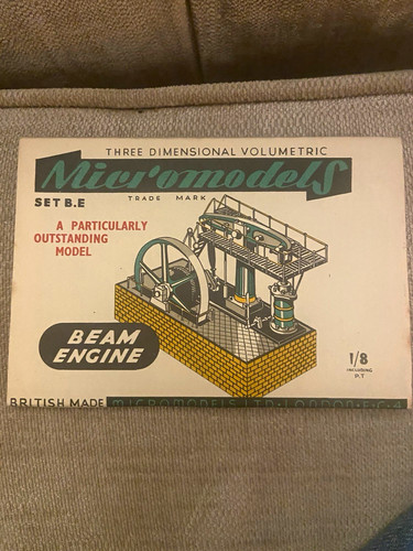 Micromodels beam engine card - engine,