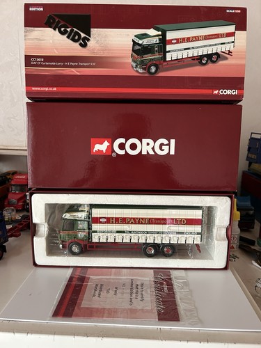 Corgi daf curtainside - corgi, cf